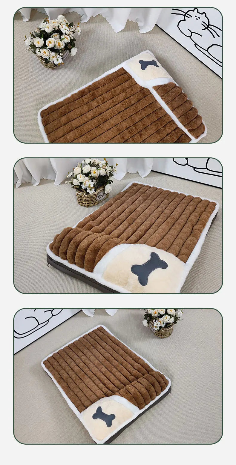 Winter Cervical‑Support Pet Mat for All Dog Sizes
