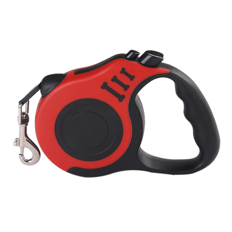 Strong Nylon Retractable Pet Leash – 3m/5m for Dogs & Cats, Adjustable Retractable Pet Leash.