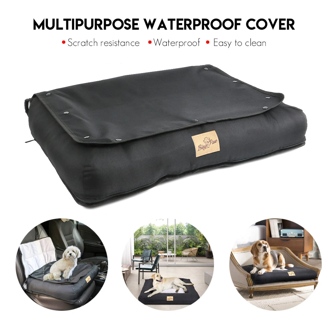 Pet Car Seat Cushion with Removable Pad – 3 Sizes