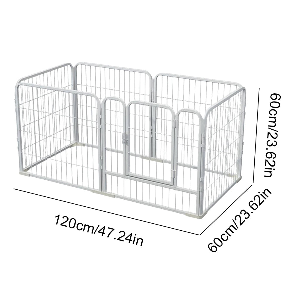 Foldable Dog Indoor/Outdoor Exercise Pen for Puppies & Small Pets