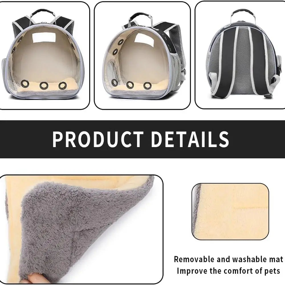 Breathable Travel Carrier for Bunny, Guinea Pig & Small Pets