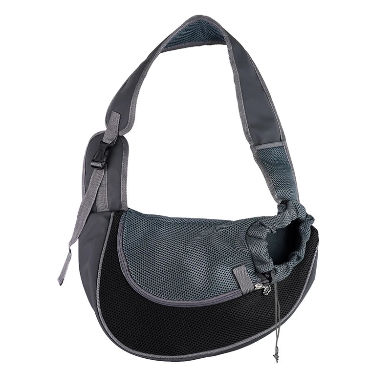 Breathable mesh panels for airflow and comfort pet carrier travel Tote Shoulder Bags