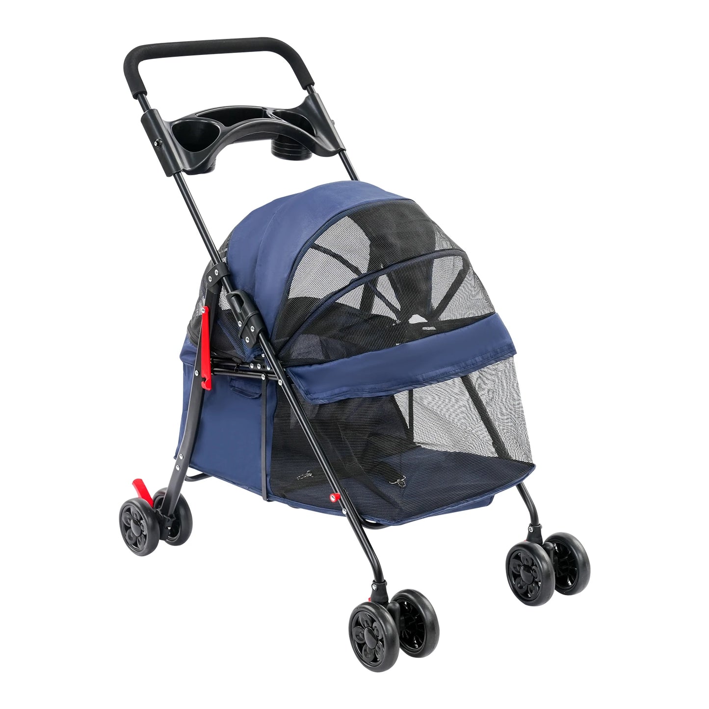 Foldable Lightweight, Travel‑Ready Pet Walking Trolley