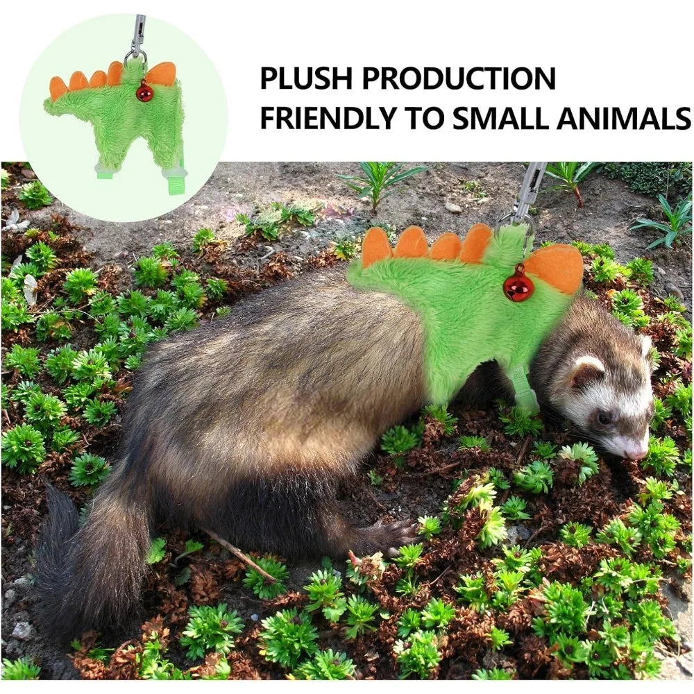 Secure Vest with Bell for Ferrets, Guinea Pigs & Small Animals