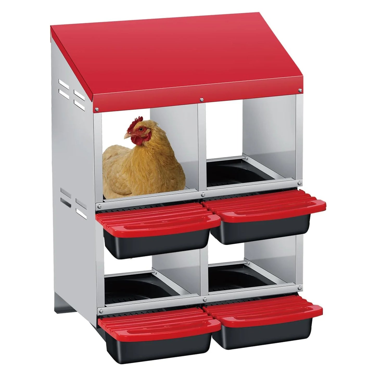 Automatic Egg‑Collecting Nesting Box