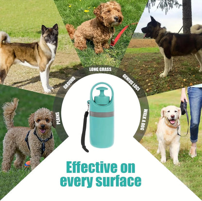 Easy‑Grip Dog Poop Scooper with Built‑In Bag Holder