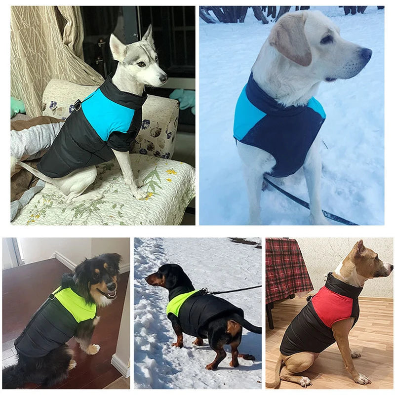 Waterproof Pet Coat Vest for Small, Medium & Large Dogs, Cold‑Weather