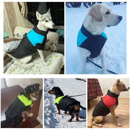 Waterproof Pet Coat Vest for Small, Medium & Large Dogs, Cold‑Weather