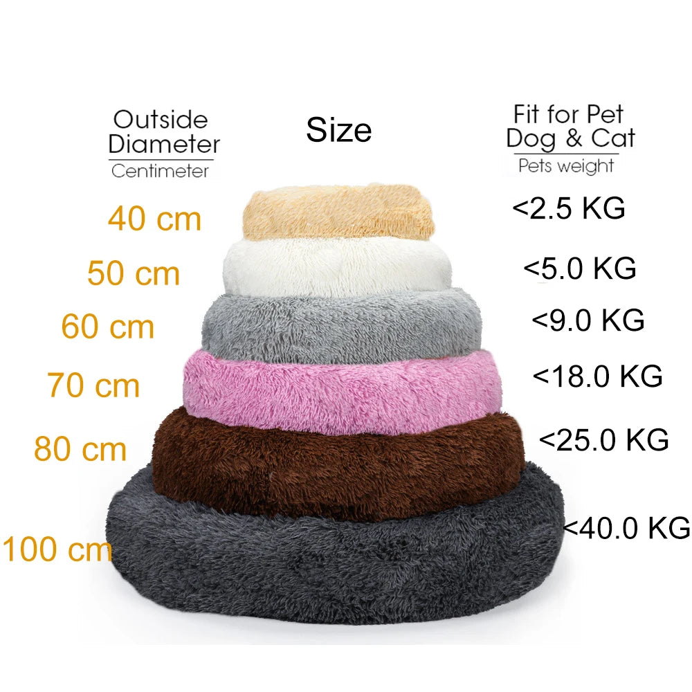 Calming Winter Bed for Dogs & Cats
