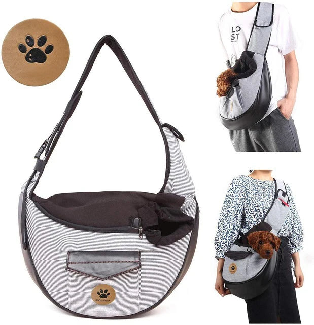 Pet Travel Sling Carriers bag, reversible Perfect for small pets