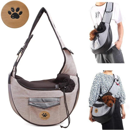 Pet Travel Sling Carriers bag, reversible Perfect for small pets