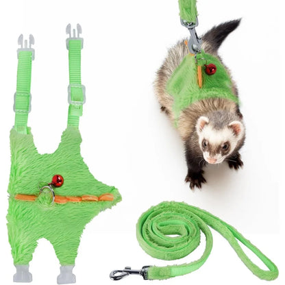 Secure Vest with Bell for Ferrets, Guinea Pigs & Small Animals