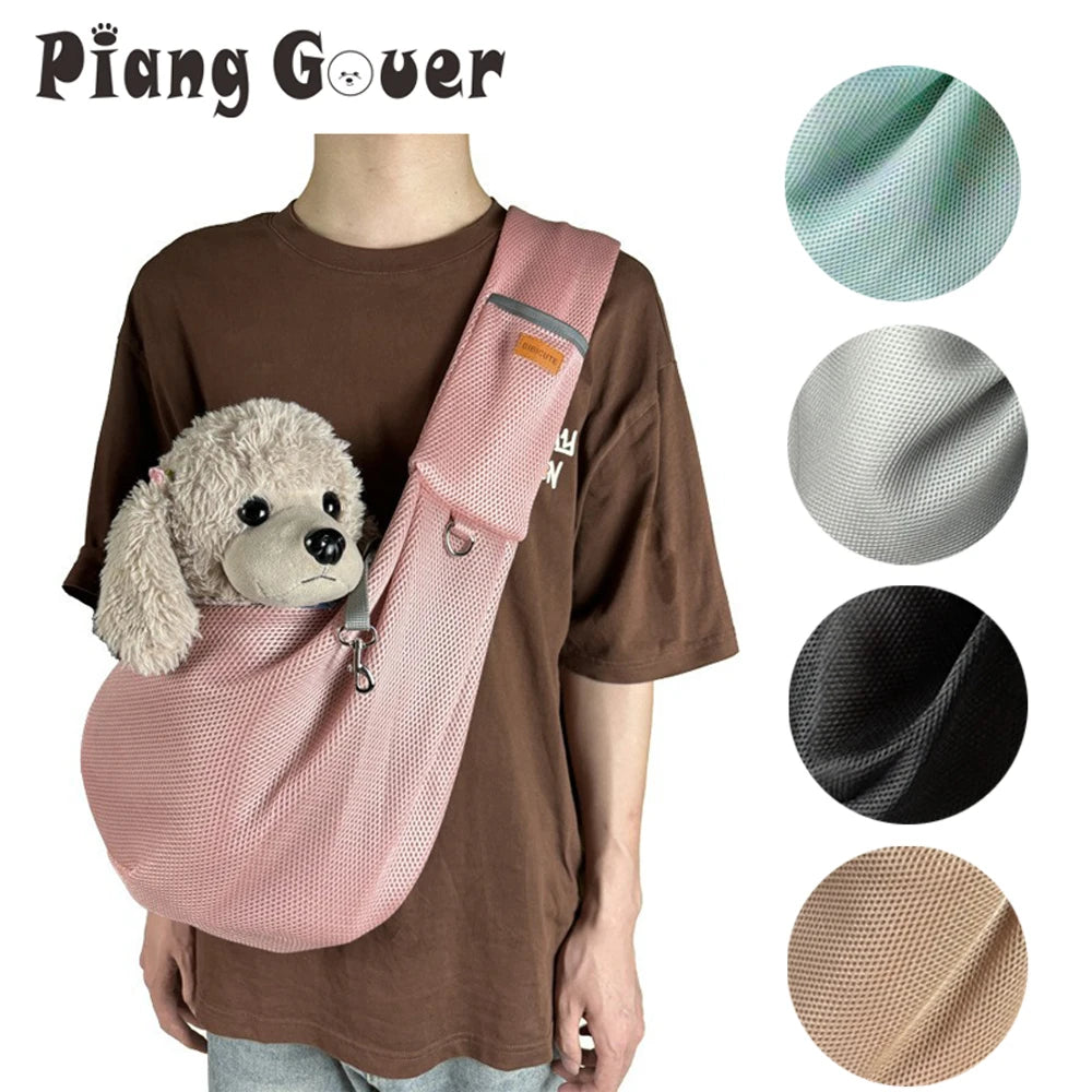 Breathable Carrying Pet Bag Carrier Travel Portable Crossbody Bag