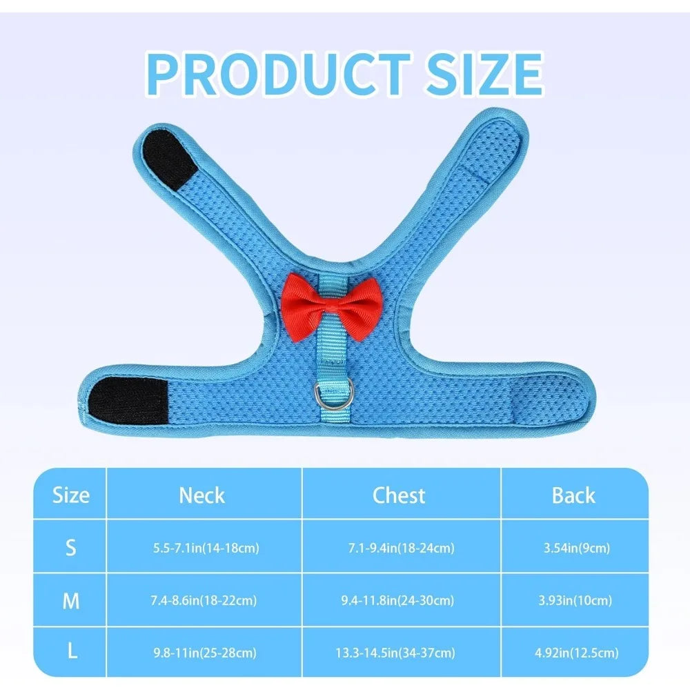 Soft Breathable Mesh Vest for Small Pets