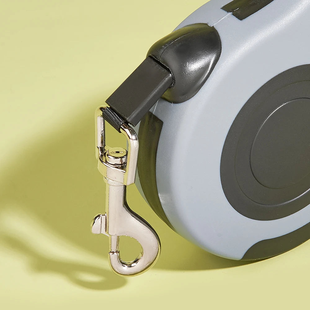 Strong Nylon Retractable Pet Leash – 3m/5m for Dogs & Cats, Adjustable Retractable Pet Leash.