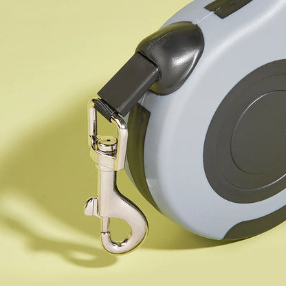 Strong Nylon Retractable Pet Leash – 3m/5m for Dogs & Cats, Adjustable Retractable Pet Leash.