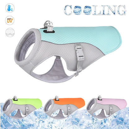 Cooling Dog Vest for Summer – Heatstroke‑Prevention & UV Protection,