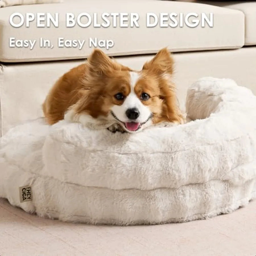 Washable Dog & Cat Bed for Small–Medium Pets