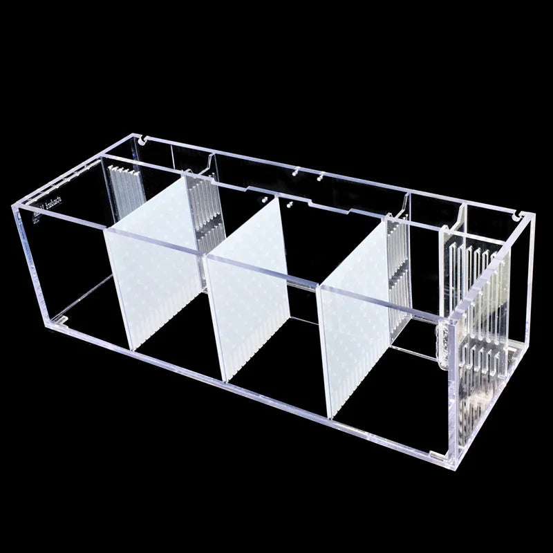 Acrylic Isolation Aquarium – LED, Heater & Pump for Betta Fish, Compact Betta Tank.
