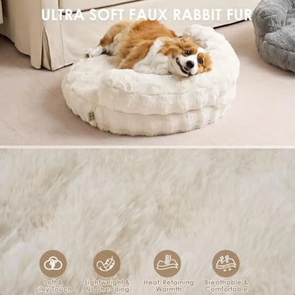 Washable Dog & Cat Bed for Small–Medium Pets