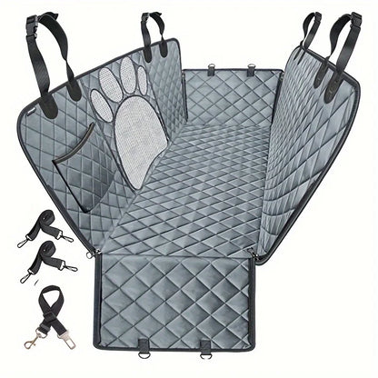 Heavy‑Duty, Scratch‑Resistant, Anti‑Slip Rear Car Seat Protector