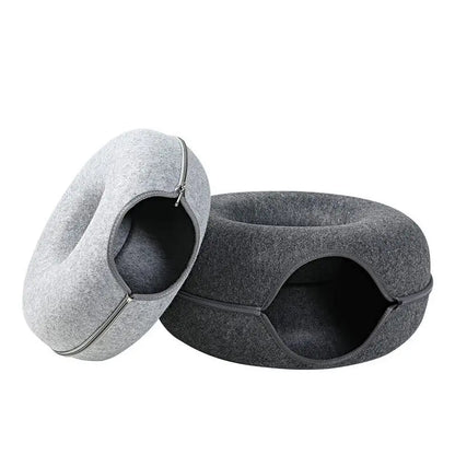 Interactive Cat Bed Tunnel for Play & Training