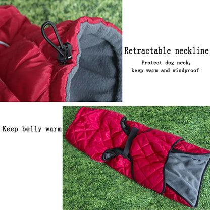 Warm Dog Vest for Medium & Large Dogs