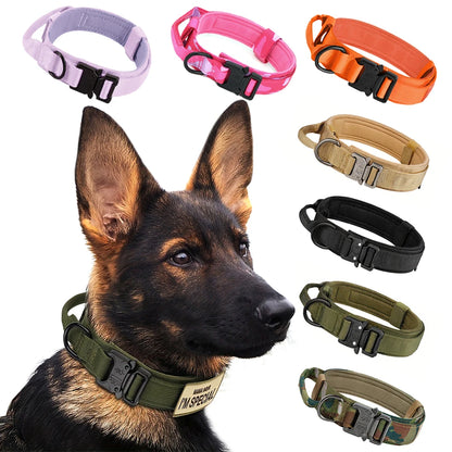 Strong Tactical Dog Collar & Lead – Control Handle