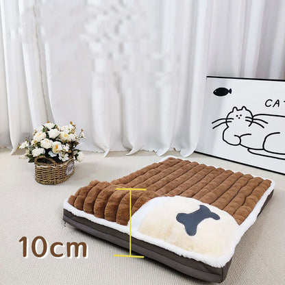 Winter Cervical‑Support Pet Mat for All Dog Sizes