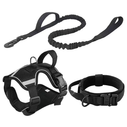 All‑in‑One Dog Harness Set – Anti‑Slip & Secure, Heavy‑Duty Dog Harness & Leash Set with Collar