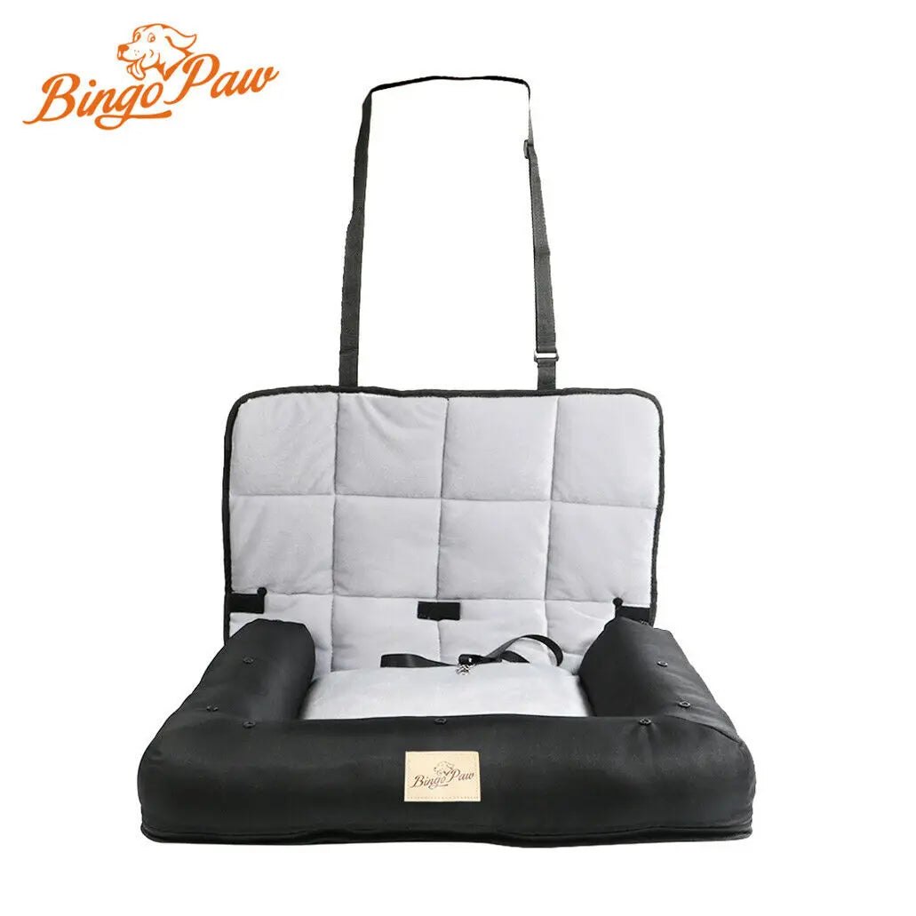 Pet Car Seat Cushion with Removable Pad – 3 Sizes