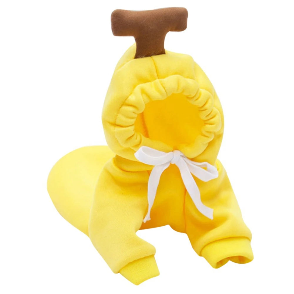 Cute Fruit Dog Clothes for Small Dogs Hoodies Warm Fleece Pet Clothing Puppy Cat Christmas Costume Coat Chihuahua Jacket Suits