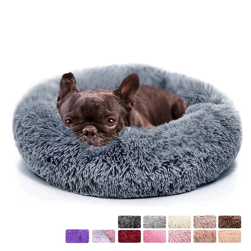 Calming Winter Bed for Dogs & Cats