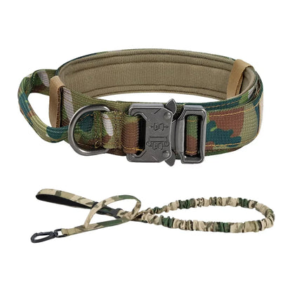 Strong Tactical Dog Collar & Lead – Control Handle