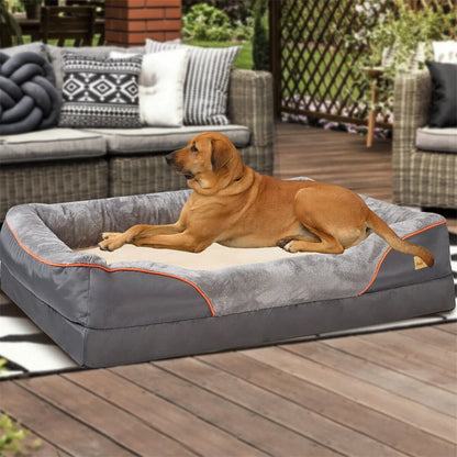 Orthopedic Memory Foam Dog Sofa (Jumbo)