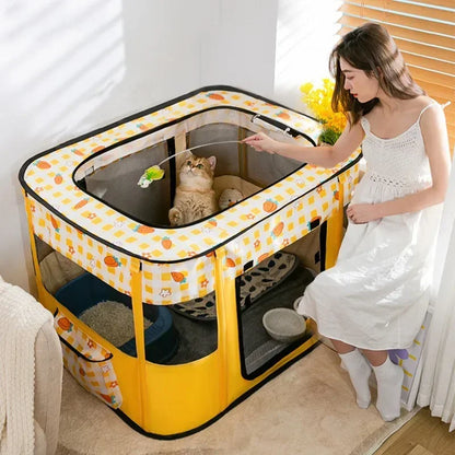 Sweet Cozy Pet House – Cat Bed & Puppy Nesting Room