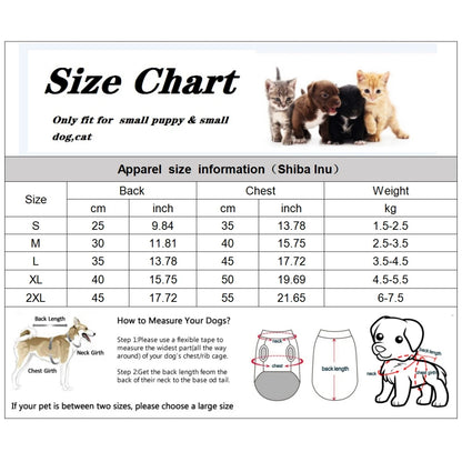 Full‑Body Winter Puffer Coat with Reflective Turtleneck for Small Dogs & Puppies