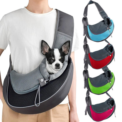 Breathable mesh panels for airflow and comfort pet carrier travel Tote Shoulder Bags