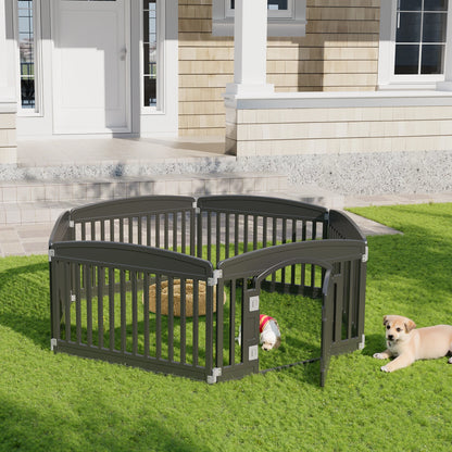 Expandable, Indoor/Outdoor Dog Fence for Medium Dogs & Puppies