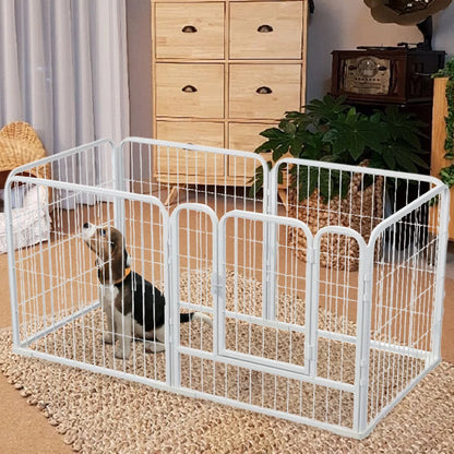 Foldable Dog Indoor/Outdoor Exercise Pen for Puppies & Small Pets
