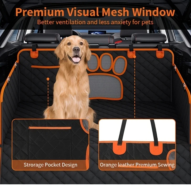Heavy‑Duty, Scratch‑Resistant, Anti‑Slip Rear Car Seat Protector