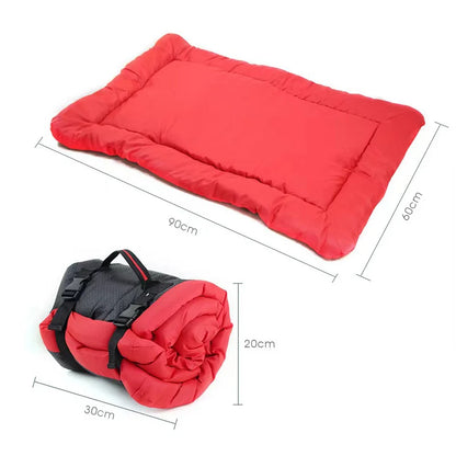 Dog Travel Mat Camping Bed for Dogs Carrying Bag Waterproof Outdoor Dog Mat Portable Place Mat for Dogs for Outdoor Adventures