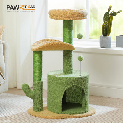 Cat Tower with Hammock, Condo & Perch