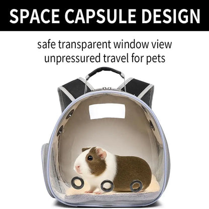 Breathable Travel Carrier for Bunny, Guinea Pig & Small Pets