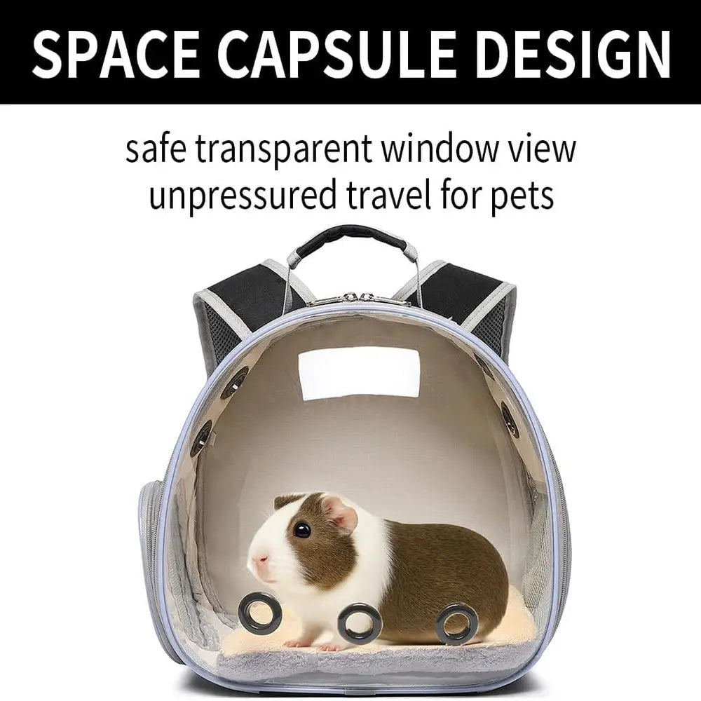 Breathable Travel Carrier for Bunny, Guinea Pig & Small Pets