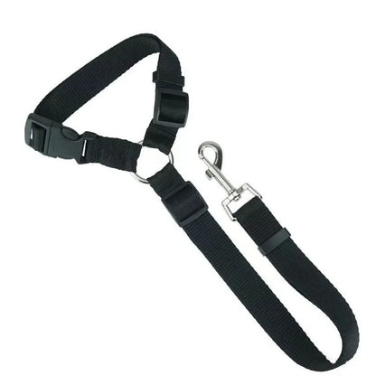 Solid Color Nylon Backseat Safety Restraint for Dogs & Puppies,