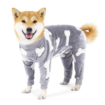Warm Dog Jumpsuit for Small–Large Breeds