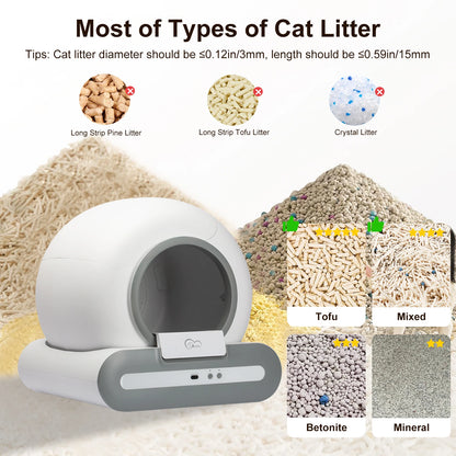 App‑Controlled Smart Litter Box with Accessories