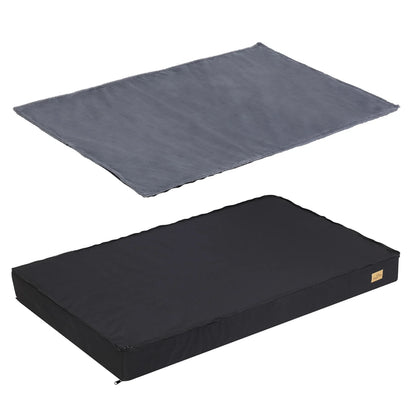 Supportive Pet Bed with Waterproof Lining, Non‑Slip Bottom & Machine‑Washable Cover