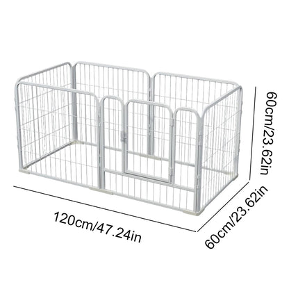 Foldable Dog Indoor/Outdoor Exercise Pen for Puppies & Small Pets